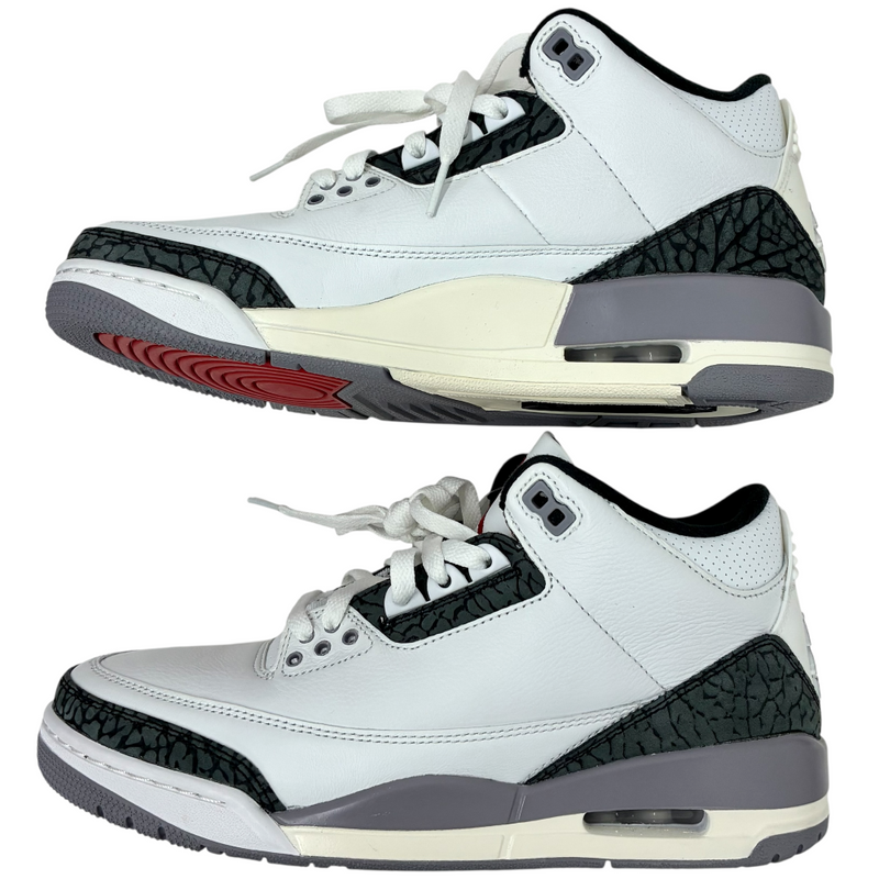 NIKE AIR JORDAN 3 RETRO(エア ジョーダン 3 レトロ) CT8532-106 サイズ26.5cm セメントグレー ナイキ 【101063486008】