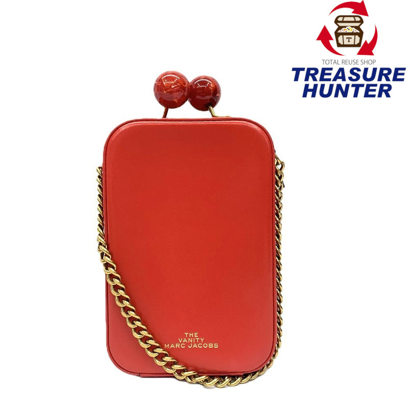MARC JACOBS(マークジェイコブス)　ザ　ヴァニティ　2WAYバッグ　BRIGHT RED レッド　M0015417 レディースショルダーバッグ 【101063530003】