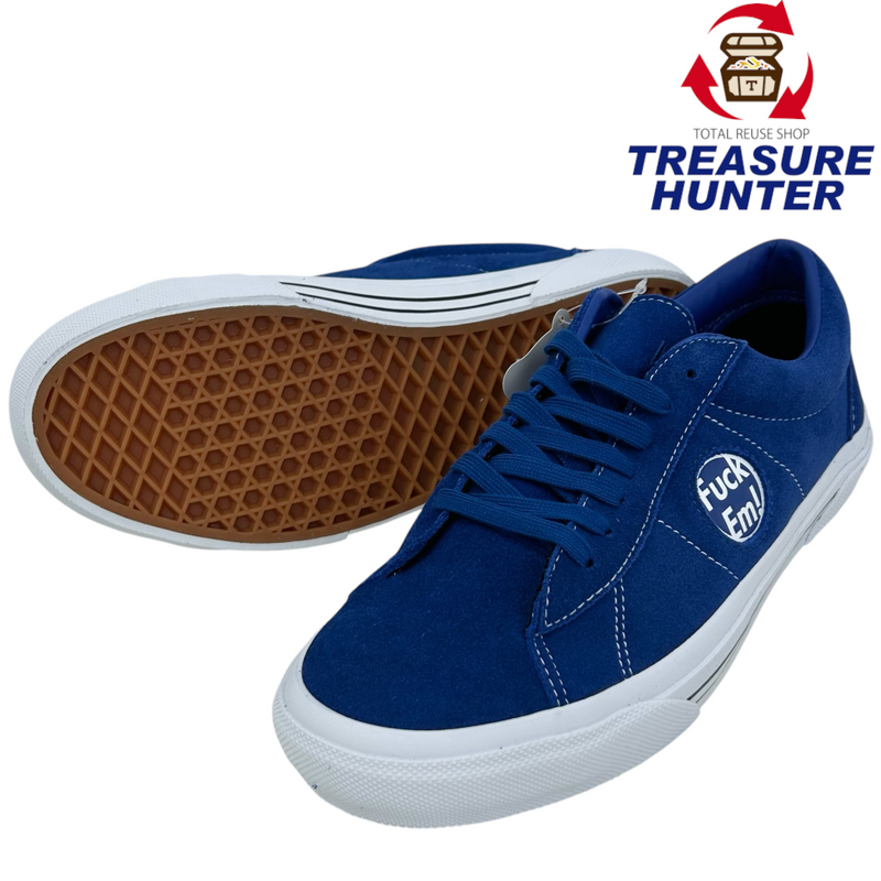 Supreme×VANS Skate Sid(シド) S Supreme Fuck Em Blue スエードスニーカー VN000MQ8CJF サイズ27.5cm シュプリーム×バンズ 【101063565002】