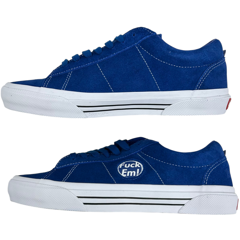 Supreme×VANS Skate Sid(シド) S Supreme Fuck Em Blue スエードスニーカー VN000MQ8CJF サイズ27.5cm シュプリーム×バンズ 【101063565002】
