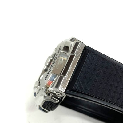 G-SHOCK 腕時計 GM-110-1AJF 5553 ブラック×シルバー クォーツ SS×樹脂バンド CASIO カシオ  【101063574003】