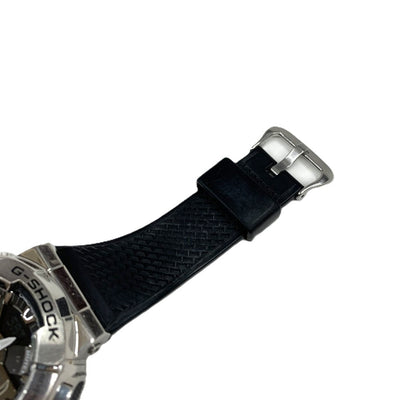 G-SHOCK 腕時計 GM-110-1AJF 5553 ブラック×シルバー クォーツ SS×樹脂バンド CASIO カシオ  【101063574003】