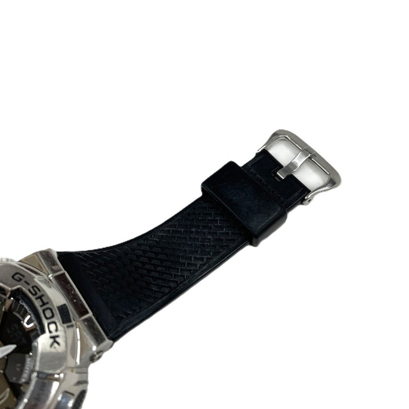 G-SHOCK 腕時計 GM-110-1AJF 5553 ブラック×シルバー クォーツ SS×樹脂バンド CASIO カシオ  【101063574003】