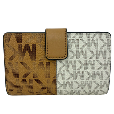 MICHAEL KORS JET SET 二つ折り財布 35F4GTVF6B バイカラー マイケルコース 【101063590006】