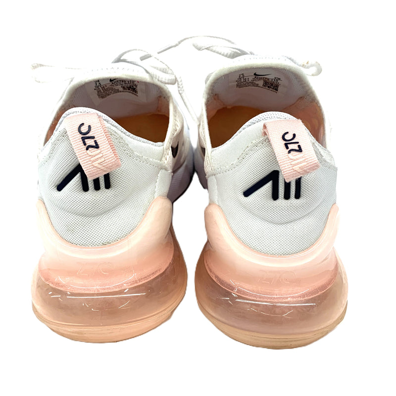 NIKE(ナイキ)エアマックス270   24.5cm White/Atmosphere(ホワイト×ピンク) AH6789-110 レディース スニーカー シューズ 【101063608003】