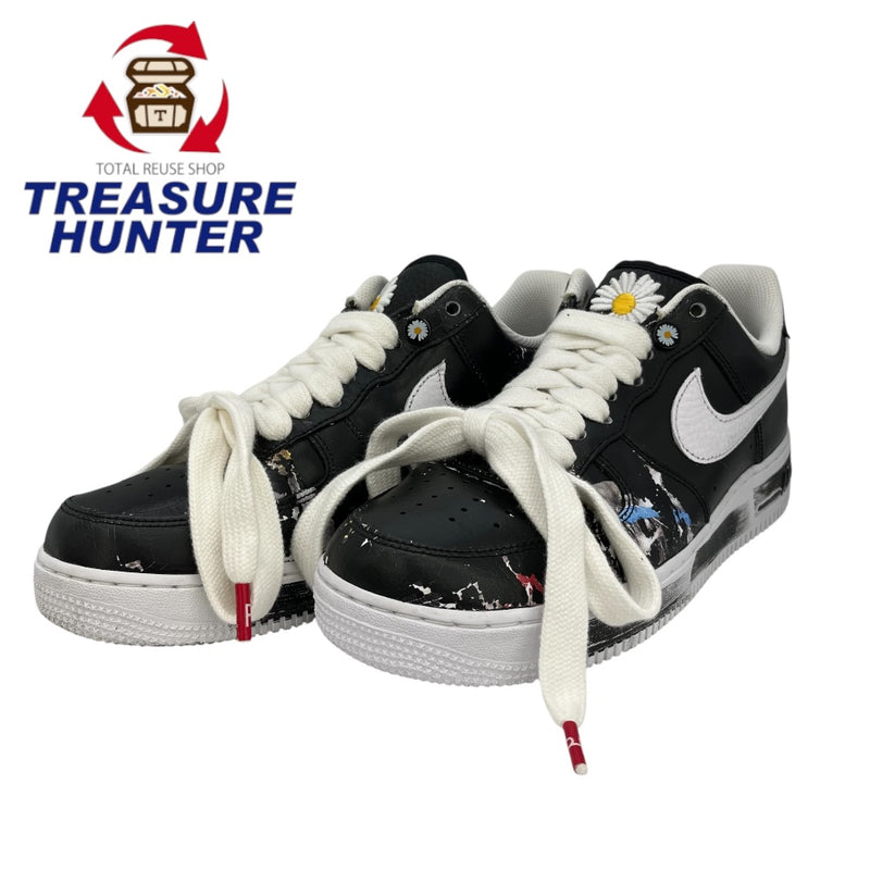 中古 NIKE×PEACEMINUSONE Air Force 1 Low Para NoiseAQ3692-001 27.5cm 箱・替え紐付き 【101063655002】