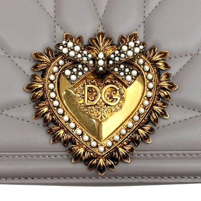 DOLCE&GABBANA DEVOTION ナッパレザークロスボディバッグ BB6652 ドルチェ&ガッバーナ 【101063675002】