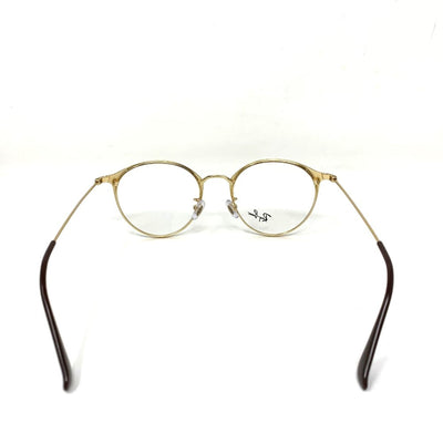 Ray-Ban(レイバン)　メガネフレーム　RB6378　F2905  ブラウン/ゴールド　51□21　145　アウトレット品　ケース付 【101063723001】