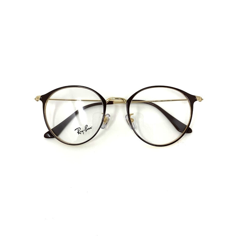 Ray-Ban(レイバン)　メガネフレーム　RB6378　F2905  ブラウン/ゴールド　51□21　145　アウトレット品　ケース付 【101063723001】