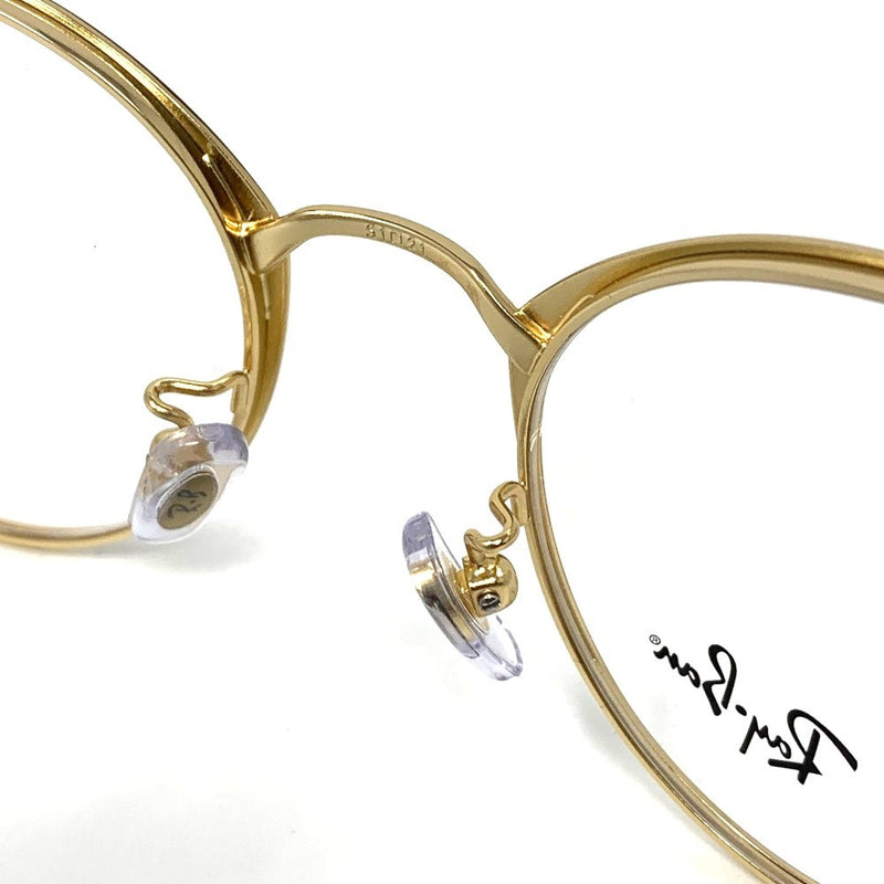 Ray-Ban(レイバン)　メガネフレーム　RB6378　F2905  ブラウン/ゴールド　51□21　145　アウトレット品　ケース付 【101063723001】