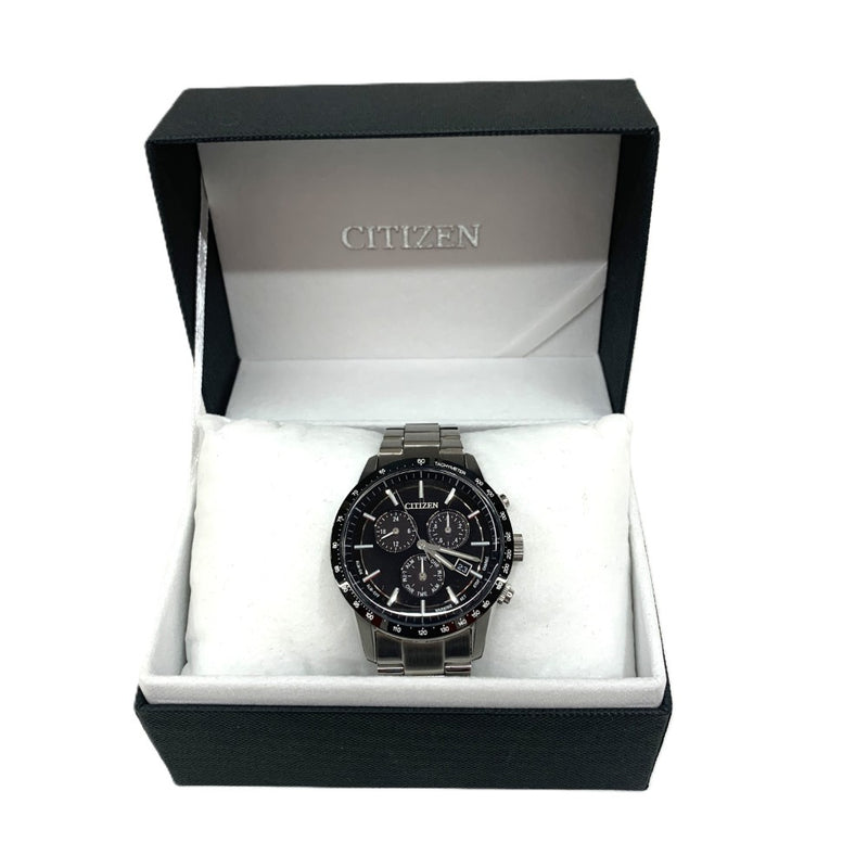 CITIZEN(シチズン)　シチズンコレクション　腕時計　BL5594-59E エコドライブ シルバー/ブラック文字盤 メンズ 腕時計 【101063736005】
