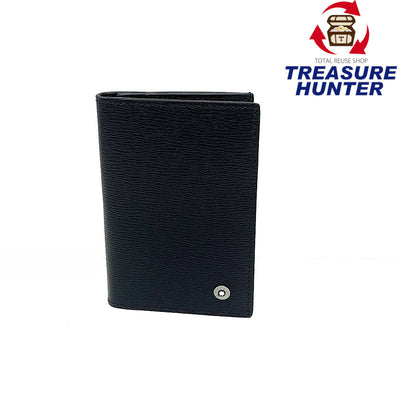 MONTBLANC(モンブラン)　ウエストサイド　カードケース　114697 レザー ブラック 未使用保管品 【101063774005】
