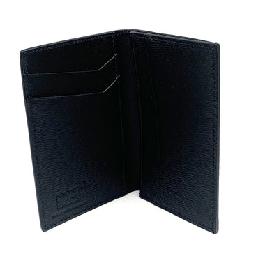 MONTBLANC(モンブラン)　ウエストサイド　カードケース　114697 レザー ブラック 未使用保管品 【101063774005】