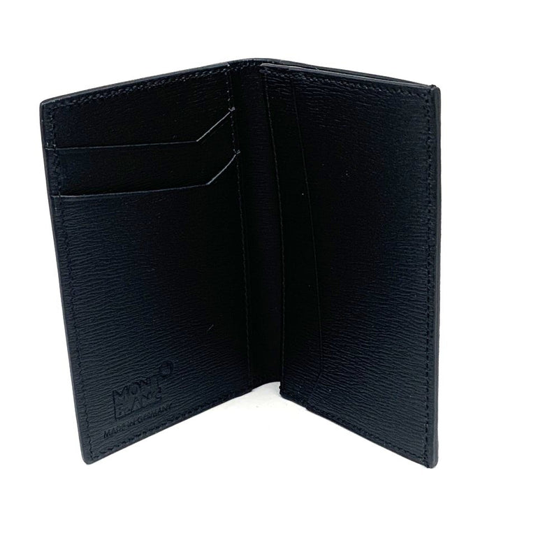 MONTBLANC(モンブラン)　ウエストサイド　カードケース　114697 レザー ブラック 未使用保管品 【101063774005】