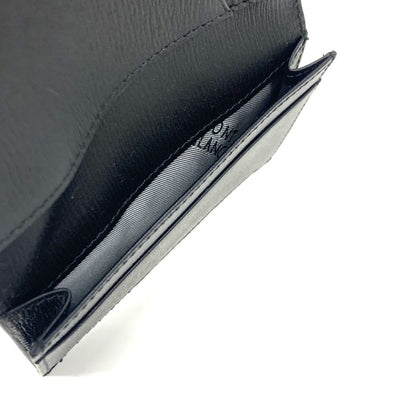 MONTBLANC(モンブラン)　ウエストサイド　カードケース　114697 レザー ブラック 未使用保管品 【101063774005】