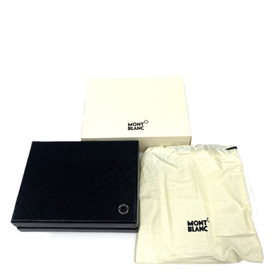 MONTBLANC(モンブラン)　ウエストサイド　カードケース　114697 レザー ブラック 未使用保管品 【101063774005】