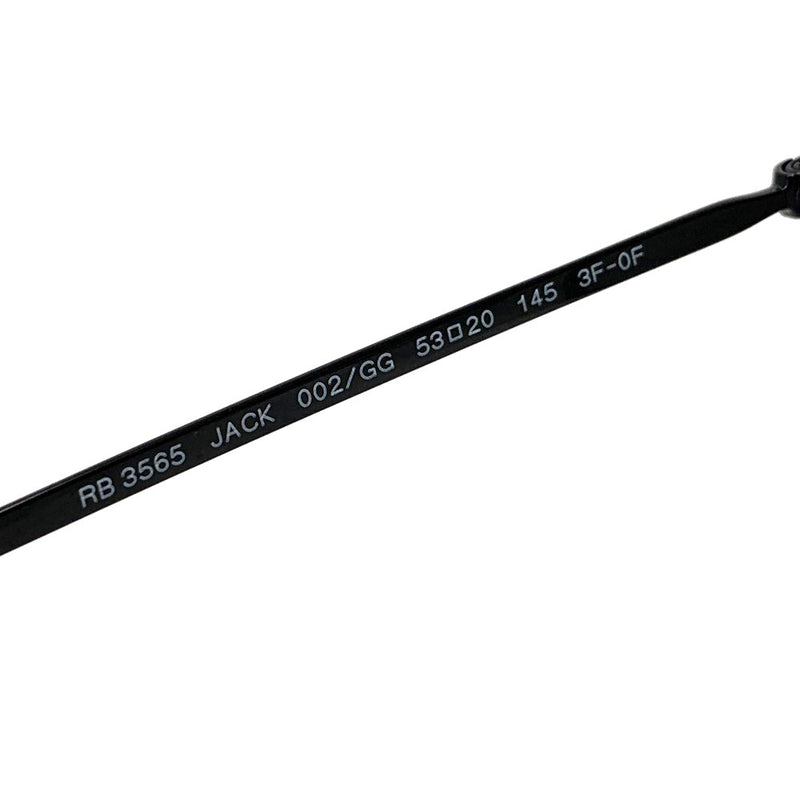 Ray-Ban(レイバン)　サングラス/メガネ　トランジションズ搭載　RB3565 53□20　145　ポリッシュブラック×クリア/ブルー系レンズ　 【101063853001】