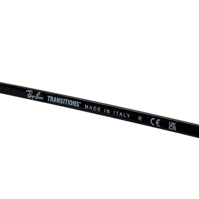 Ray-Ban(レイバン)　サングラス/メガネ　トランジションズ搭載　RB3565 53□20　145　ポリッシュブラック×クリア/ブルー系レンズ　 【101063853001】