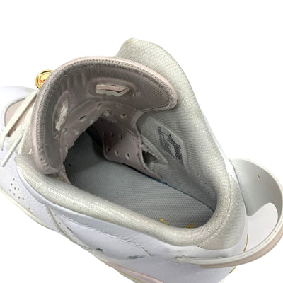 NIKE(ナイキ) ウィメンズ エアジョーダン6 Gold Hoops サイズ27.0ｃｍ DH9696-100 WHITE/SAIL-METALLIC GOLD-BARELY ROSE 【101063861005】