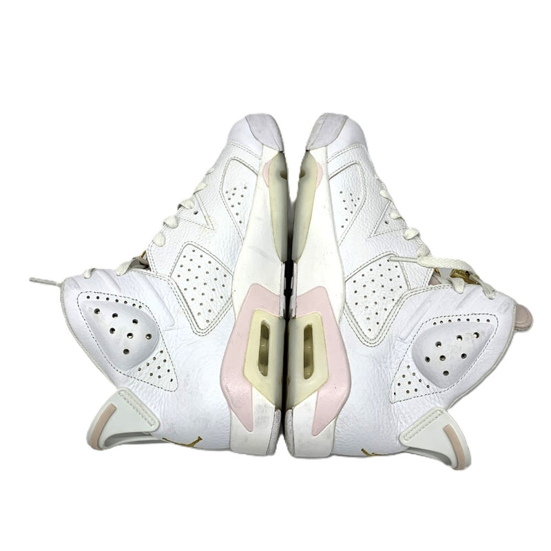 NIKE(ナイキ) ウィメンズ エアジョーダン6 Gold Hoops サイズ27.0ｃｍ DH9696-100 WHITE/SAIL-METALLIC GOLD-BARELY ROSE 【101063861005】