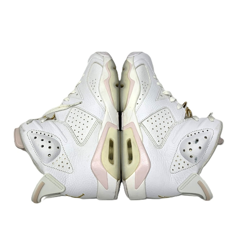 NIKE(ナイキ) ウィメンズ エアジョーダン6 Gold Hoops サイズ27.0ｃｍ DH9696-100 WHITE/SAIL-METALLIC GOLD-BARELY ROSE 【101063861005】