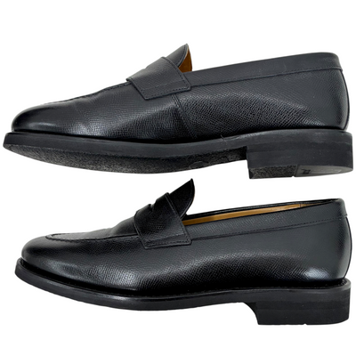 Berwick シボ革 ローファー 5260 サイズ26cm ブラック バーウィック 【101063907002】