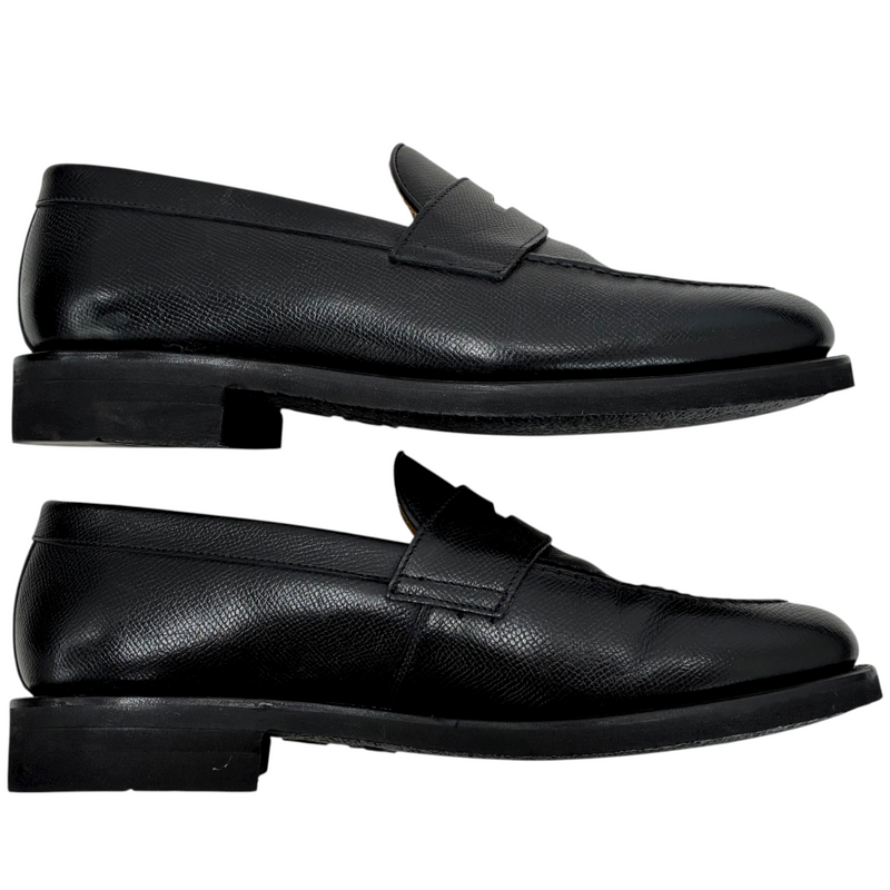 Berwick シボ革 ローファー 5260 サイズ26cm ブラック バーウィック 【101063907002】