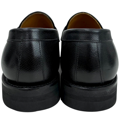 Berwick シボ革 ローファー 5260 サイズ26cm ブラック バーウィック 【101063907002】