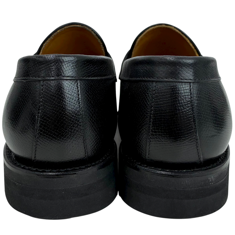 Berwick シボ革 ローファー 5260 サイズ26cm ブラック バーウィック 【101063907002】