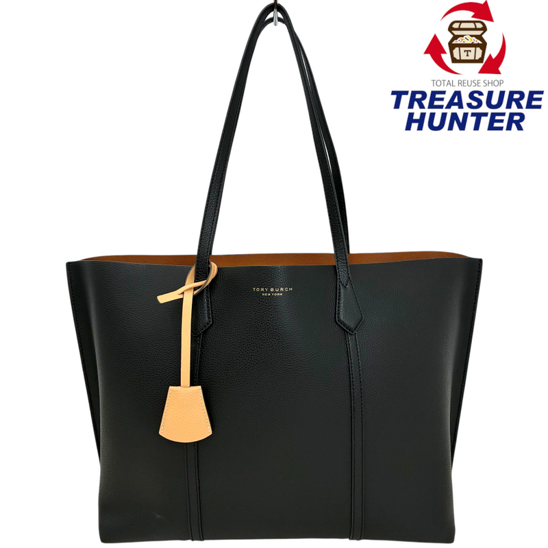 TORY BURCH ペリー トリプルコンパートメント トートバッグ 81932 ブラック トリーバーチ 【101063977006】