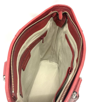 BURBERRY(バーバリー)　ショルダーバッグ　ハンドバッグ　ノバチェック　レッド/ベージュ　レディース バッグ 【101063979008】