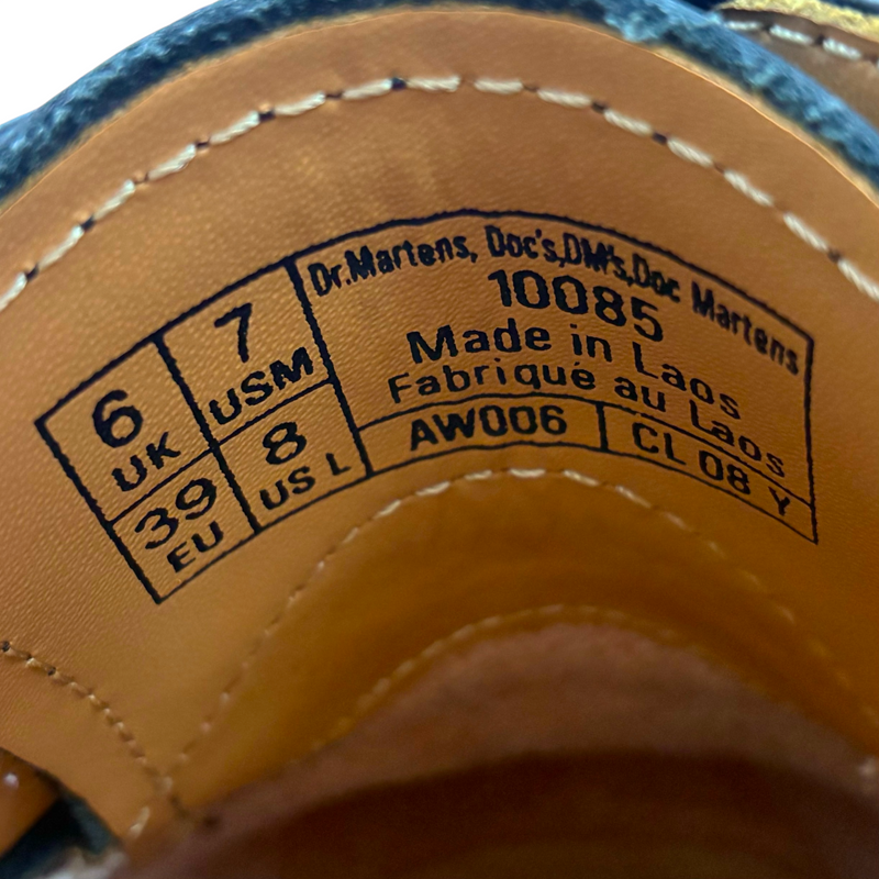 Dr.Martens 3ホールシューズ 10085 25cm ブラック ドクターマーチン 【101063982006】