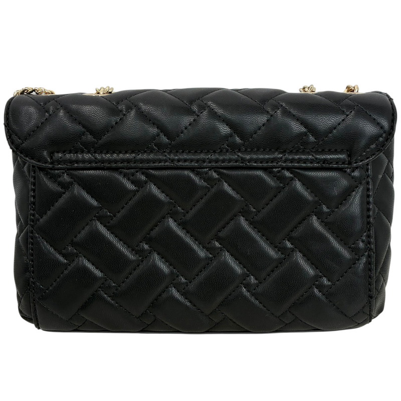 GUESS 2wayチェーンショルダーキルティングバッグ QG900421 ブラック ゲス 【101064009008】