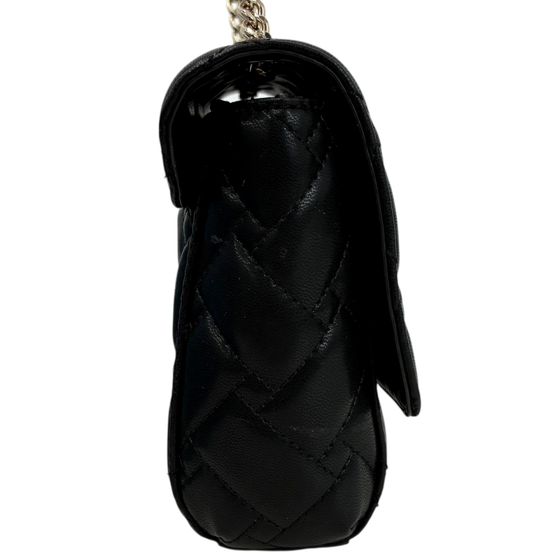 GUESS 2wayチェーンショルダーキルティングバッグ QG900421 ブラック ゲス 【101064009008】