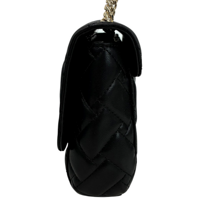 GUESS 2wayチェーンショルダーキルティングバッグ QG900421 ブラック ゲス 【101064009008】