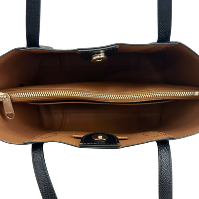 FURLA トートバッグ ヴィットリア M WB00420 ブラック フルラ 【101064026006】