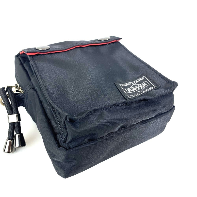 PORTER(ポーター)エルファイン ミニショルダーバッグ ブラック ナイロン383-06694  【101064073005】