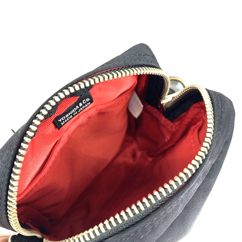 PORTER(ポーター)エルファイン ミニショルダーバッグ ブラック ナイロン383-06694  【101064073005】