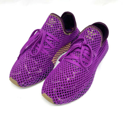 adidas × DRAGON BALL Z スニーカー セル戦・孫悟飯モデル サイズ27.5ｃｍ DEERUPT パープル D97052 メンズ シューズ 【101064095005】