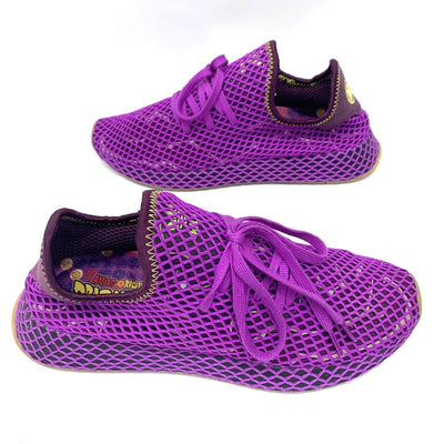 adidas × DRAGON BALL Z スニーカー セル戦・孫悟飯モデル サイズ27.5ｃｍ DEERUPT パープル D97052 メンズ シューズ 【101064095005】