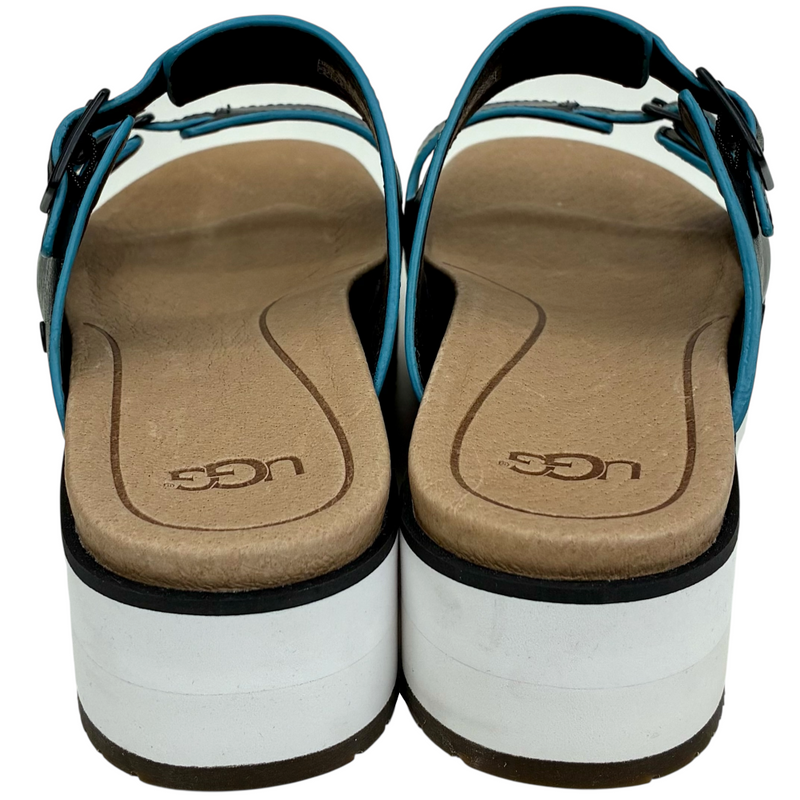 UGG W HANNELI サンダル 1016826 サイズ23cm ブラック アグ 【101064120006】