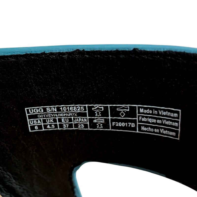 UGG W HANNELI サンダル 1016826 サイズ23cm ブラック アグ 【101064120006】