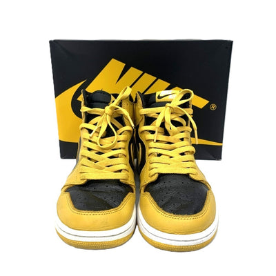 NIKE(ナイキ) AIR JORDAN 1 RETRO HIGH OG サイズ27cm 555088 701 POLLEN /WHITE-BLACK メンズ エアジョーダン1 【101064121005】