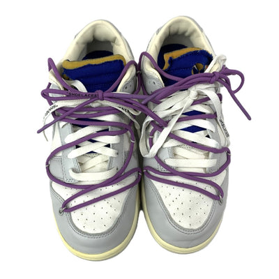 NIKE×OFF-WHITE(ナイキ×オフホワイト) DUNK LOW 1 OF 50  27.0cm  スニーカー セイル/ニュートラルグレー DM1602-107　メンズ 【101064122005】