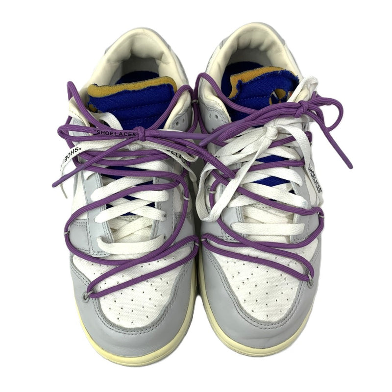 NIKE×OFF-WHITE(ナイキ×オフホワイト) DUNK LOW 1 OF 50  27.0cm  スニーカー セイル/ニュートラルグレー DM1602-107　メンズ 【101064122005】
