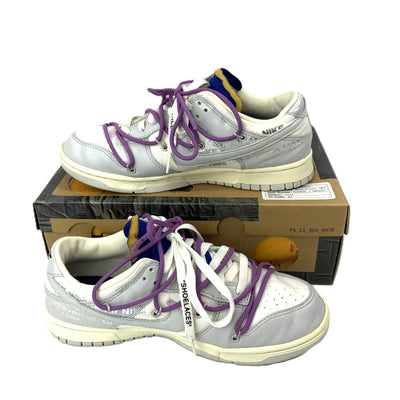 NIKE×OFF-WHITE(ナイキ×オフホワイト) DUNK LOW 1 OF 50  27.0cm  スニーカー セイル/ニュートラルグレー DM1602-107　メンズ 【101064122005】