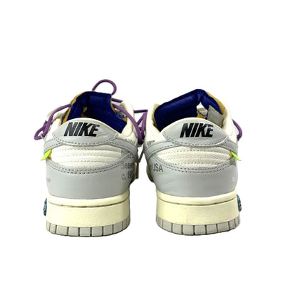 NIKE×OFF-WHITE(ナイキ×オフホワイト) DUNK LOW 1 OF 50  27.0cm  スニーカー セイル/ニュートラルグレー DM1602-107　メンズ 【101064122005】