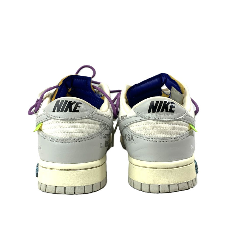 NIKE×OFF-WHITE(ナイキ×オフホワイト) DUNK LOW 1 OF 50  27.0cm  スニーカー セイル/ニュートラルグレー DM1602-107　メンズ 【101064122005】