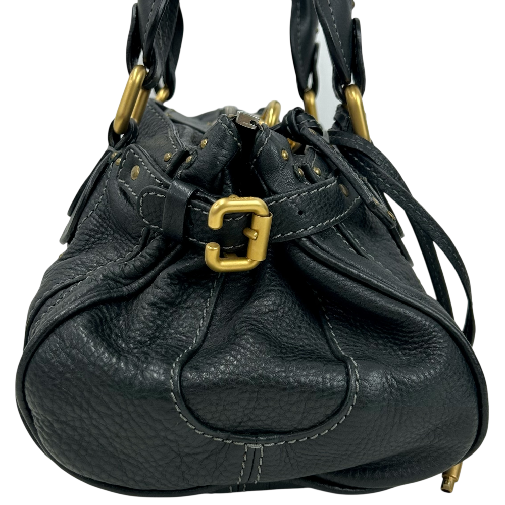 Chloe クロエ パディントンブラック 南京錠 パドロックハンドバック Chloe パディントン ハンドバッグ 南京錠 ブラック クロエ
