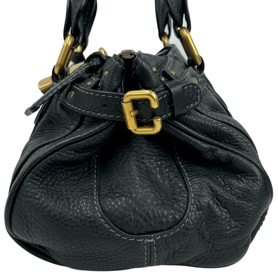 Chloe パディントン ハンドバッグ 南京錠 ブラック クロエ 【101064229008】